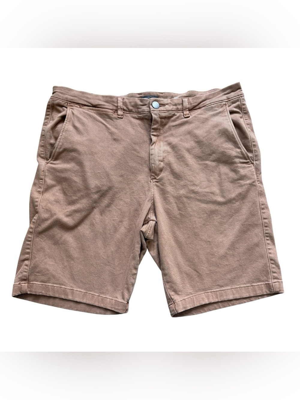 DL1961 Jake Chino Shorts Tan Khaki Stretch Mens Size 38 Casual Golf Summer 9”